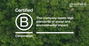 B Corp, B Corporation, Certified B Corp, Sustainable, Award, Greener